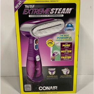 Conair Turbo ExtremeSteam Handheld Fabric Steamer – Purple